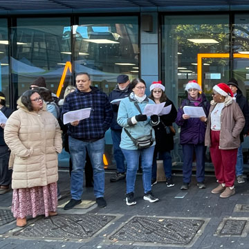 carol singing