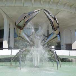 sculpture - crab