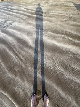 selfie shadow