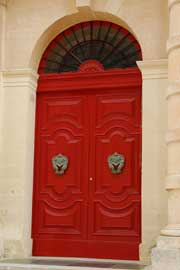 door - red