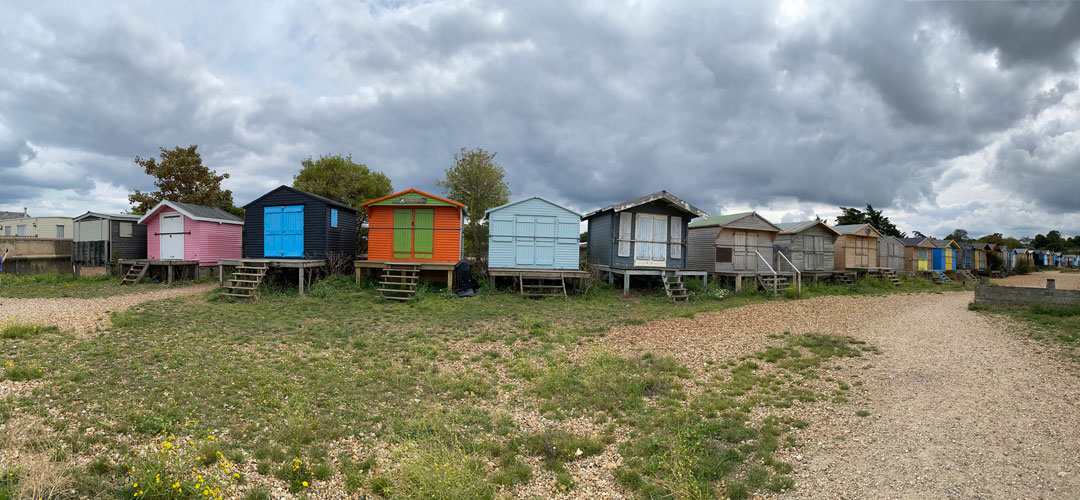 beach huts