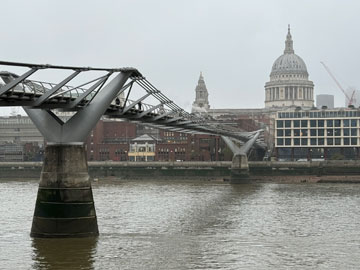 bridge and St Paul's