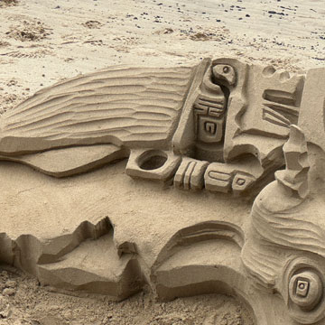 sand sculpture