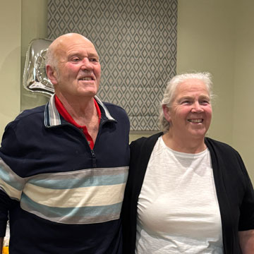 Christine and Gordon