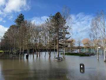 park under water