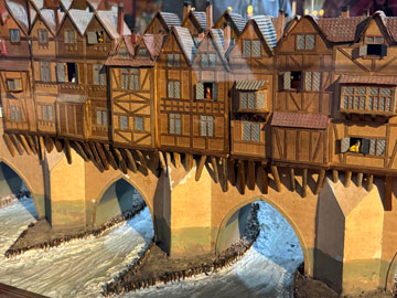 model of London bridge